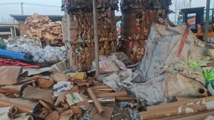 出售废旧纸管压块，一个月一半挂