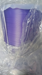 出售紫色软质PVC管边料