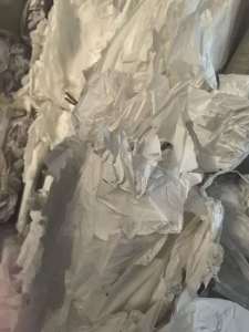 出售玻璃纸废料,有白色和灰色