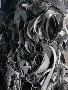 出售PVC汽车海绵革边料，长期有货