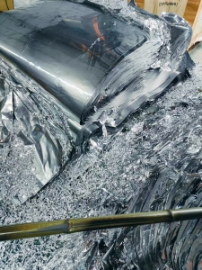 出售一系和八系混搭的铝箔新料，一系占30%，八系占70%