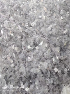 长期出售软质pvc透明门帘破碎料,现货半挂车