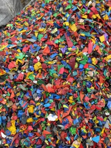 长期出售全漂花丙破碎料，花桶破碎料