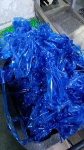 出售电镀厂下来的PVC蓝膜，长期有货