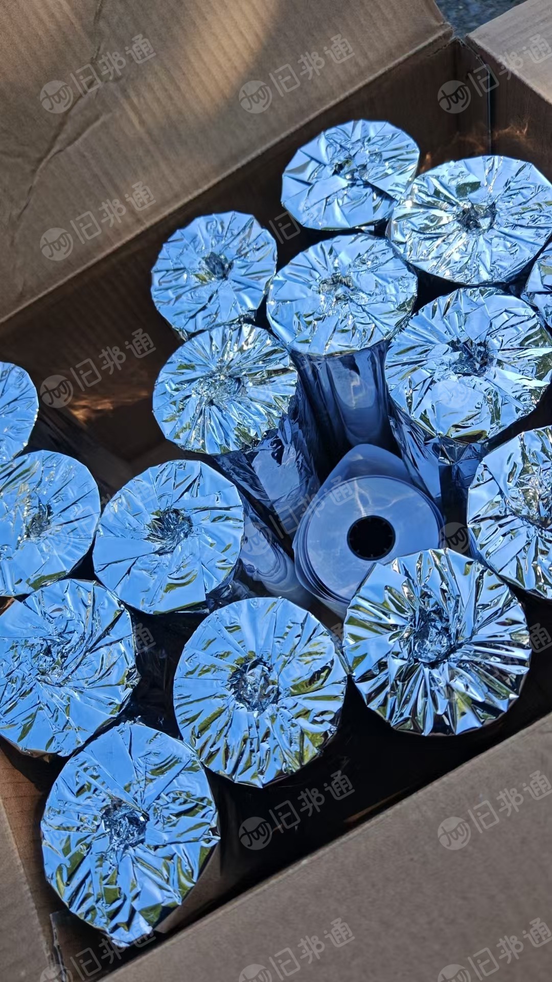 处理一批库存卷筒热敏纸,有450箱,一箱里面45卷