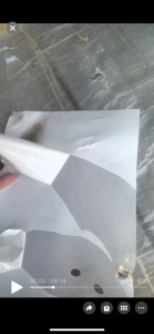 出售白色PVC打印废料，都带油墨，现货十几吨