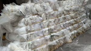 出售水洗高压膜废料，气泡膜平板膜等混压，气泡膜是新的，长期有货