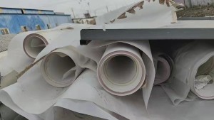 长期出售广告牌好想来下来的pet膜废料