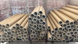 出售二手纸管，内径7.6cm，厚度1.0cm和1.5cm，长度1.3m和2.8m