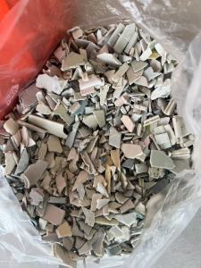 长期出售煤气表壳的灰白ABS破碎料 ,过盐水,冲击12