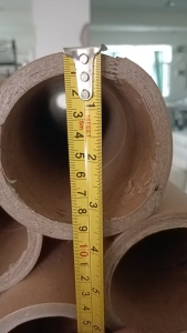 出售二手纸管，内径7.6cm，厚度0.9cm，长度139cm