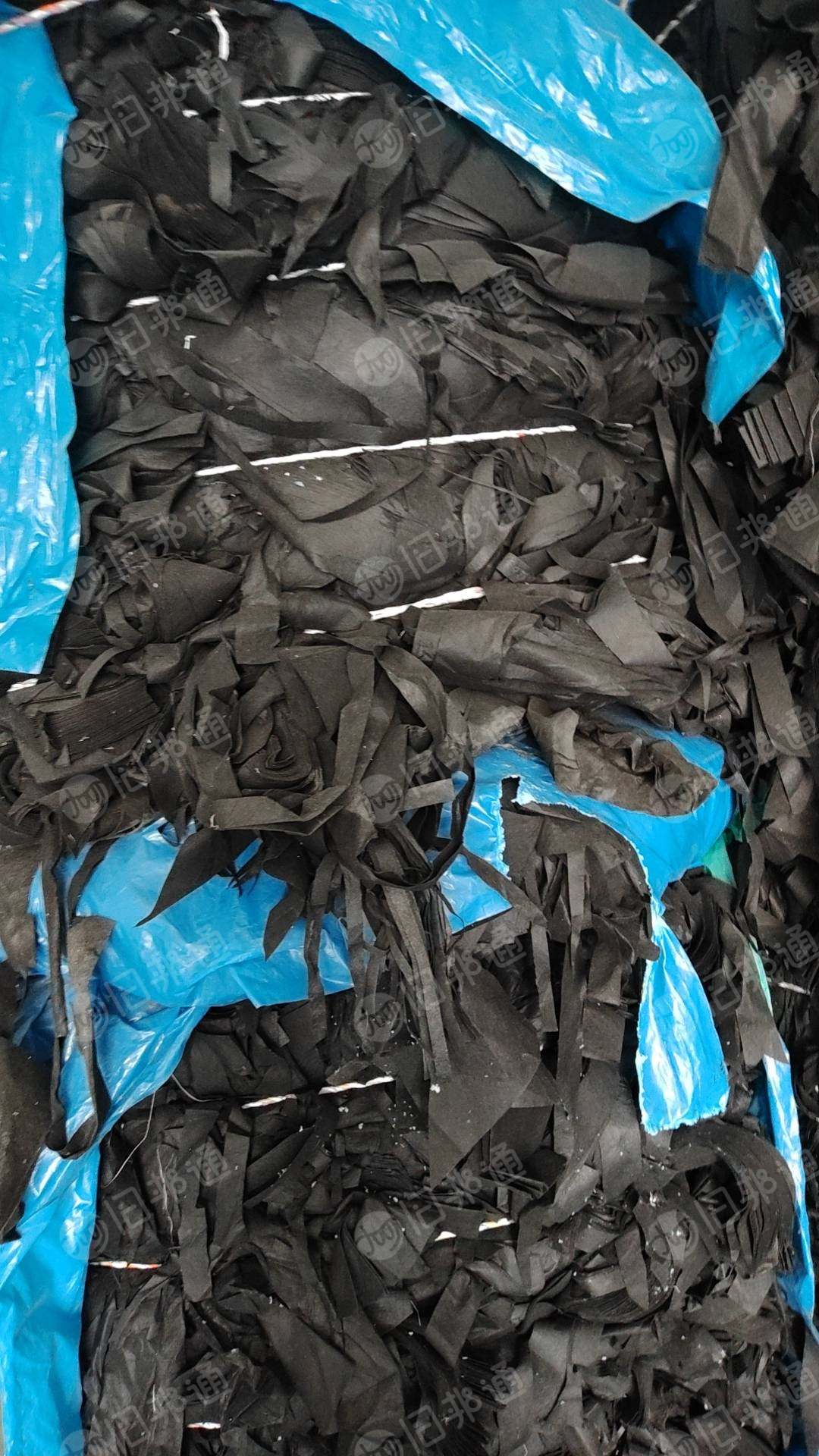出售纯黑色无纺布毛料,不含钙粉