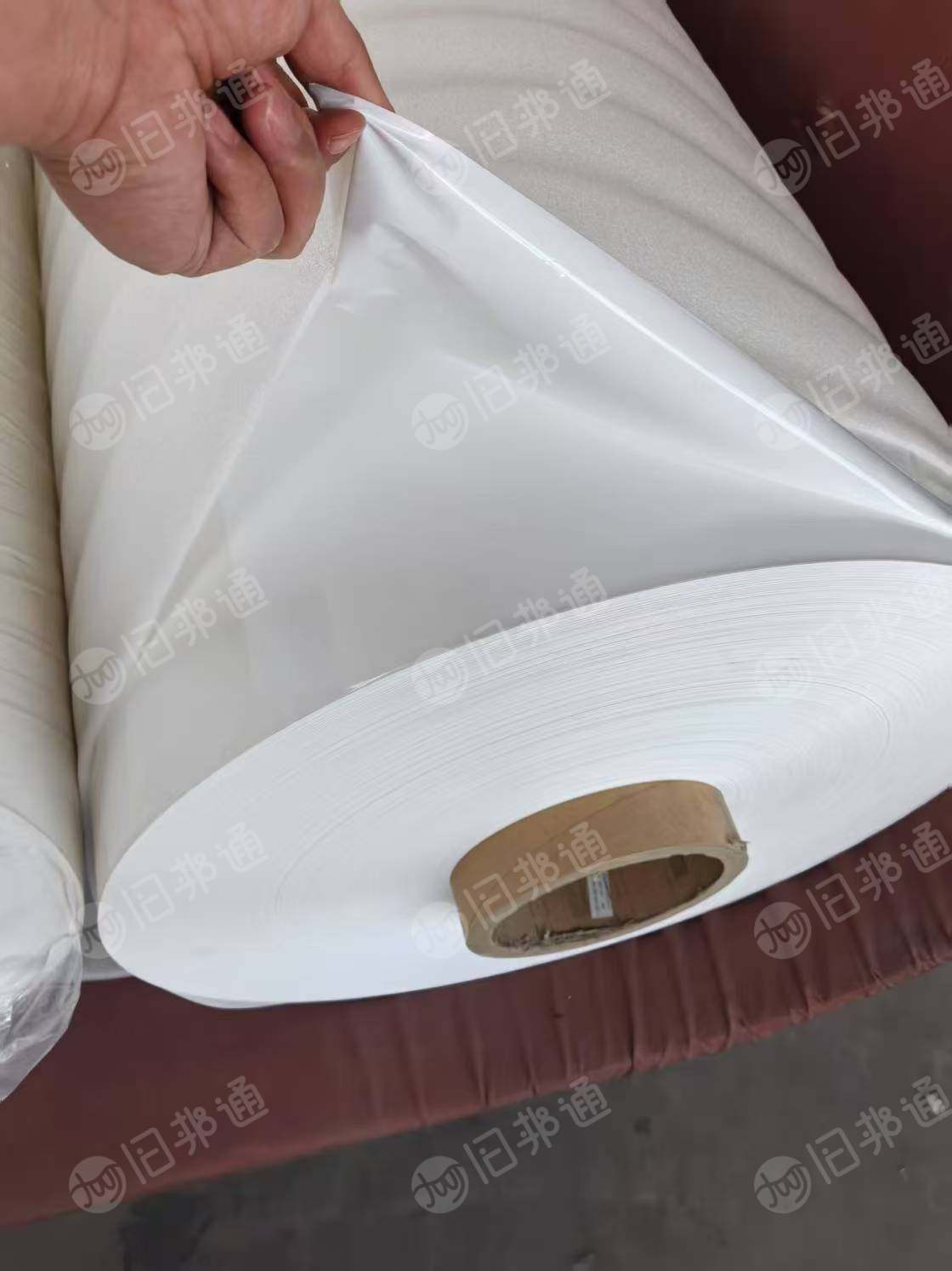 出售乳白POF卷筒膜,上市公司下来的整卷成品,也可以二次利用