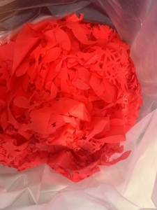 出售PP无纺布边料，含钙，可造粒，内蒙赤峰市