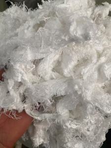 长期出售纯涤纶废纱线，含水10，现货30多吨，厂在山东潍坊