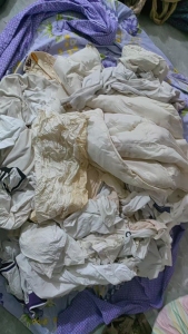 长期出售旧衣服大白，大白开花料，现货4.2米一车