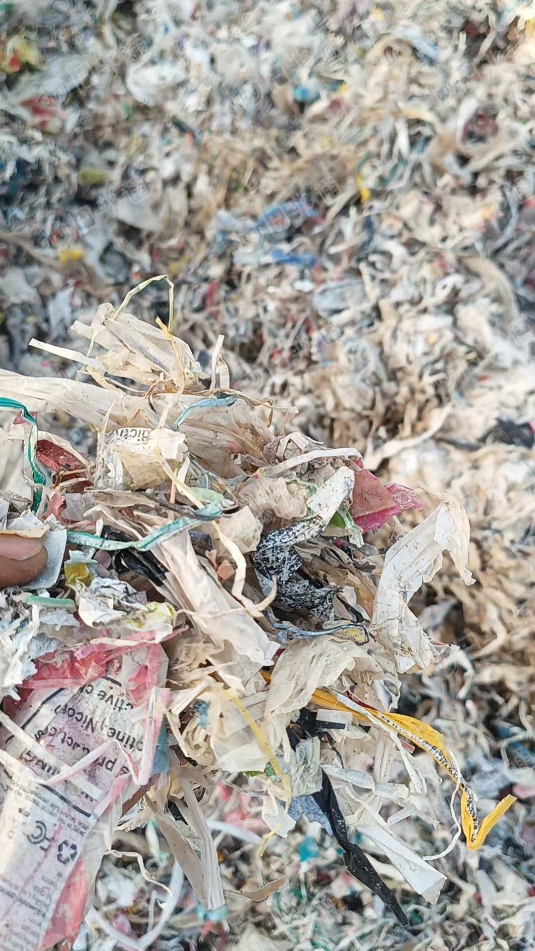 出售纸厂废塑料,纸塑分离分离下来的料,月供100多吨