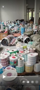 全国大量收购卷筒未脱标的标签纸,一面不干胶一面硅油纸