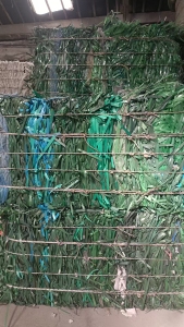 出售绿色PET打包带毛料，现货20多吨
