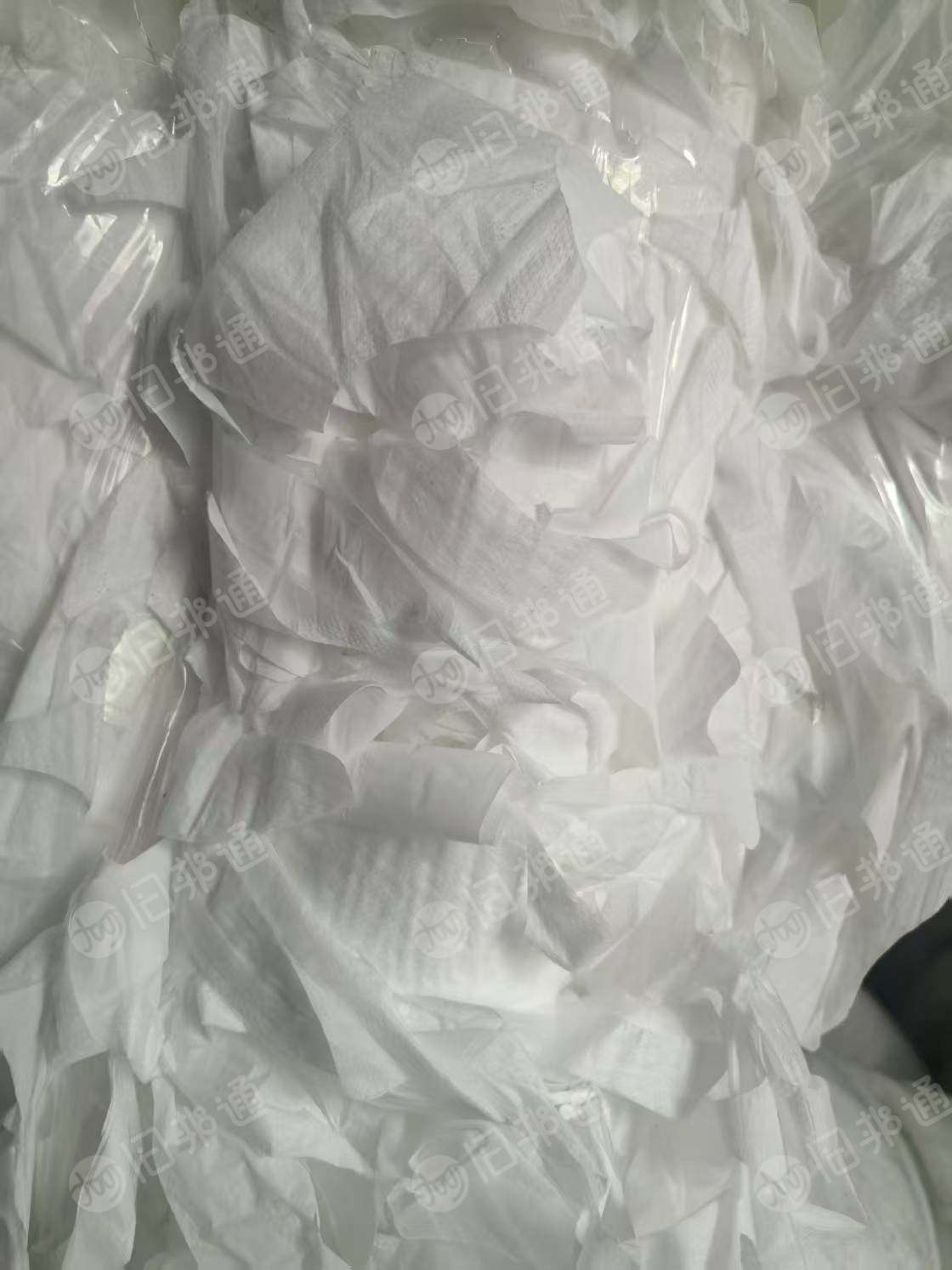 长期出售尿不湿无纺布,pp复合pe无纺布边角料,无纺布废料