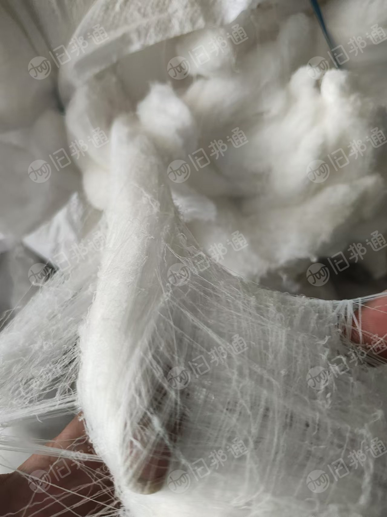 长期出售白色尼龙废丝，锦纶废丝，单六，无光，现货有3吨左右，货在江苏南通