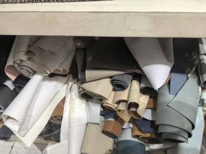 现货处理一批废布头，做房地产样板间床品下来的，现货20多袋编织袋，货在广东深圳