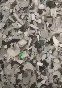 长期出售PP冰箱破碎料，白色灰色都有