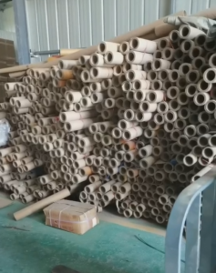 出售6寸二手纸管，厚度0.8cm，长度90-110cm