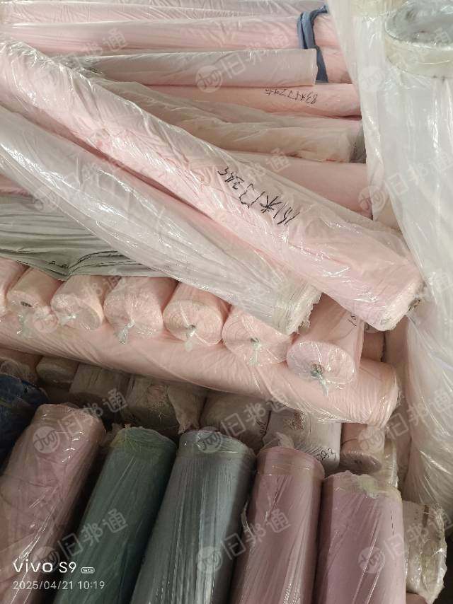 长期出售家纺磨毛色布，磨毛布，涤纶布，库存布