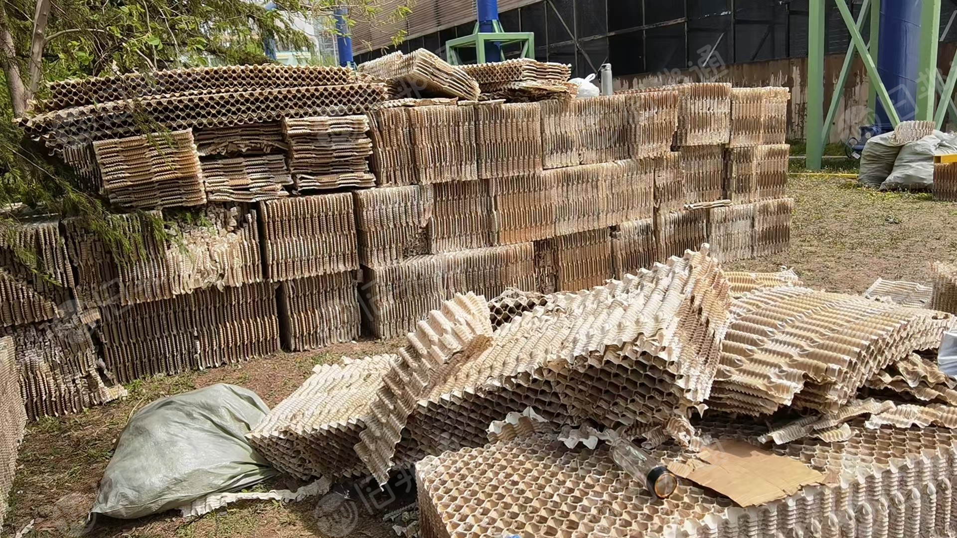 出售PVC冷却塔填充料，现货400多平方