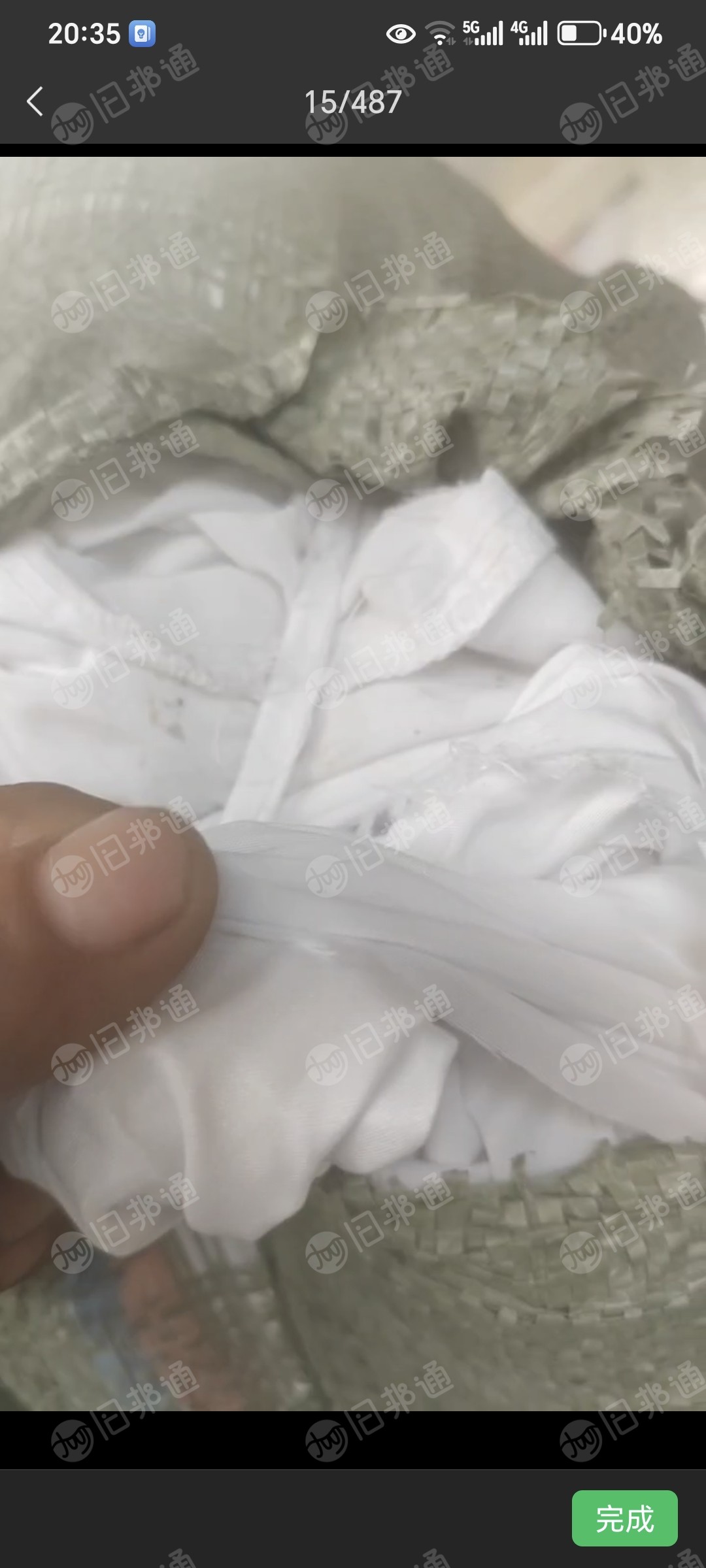 出售窗帘白色纱头，白色家纺布，涤纶废布，现货20吨左右
