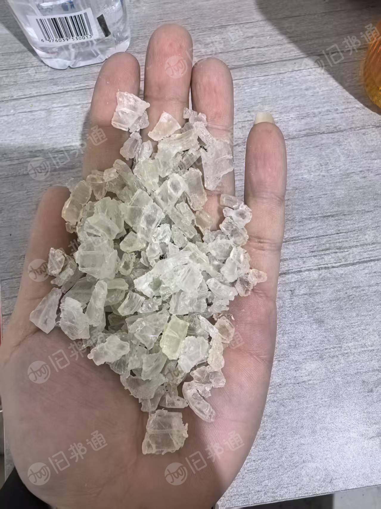 出售软质PVC钢丝管破碎料,大白料直接上机