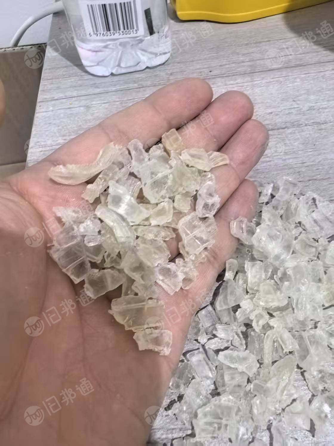 出售软质PVC钢丝管破碎料,大白料直接上机