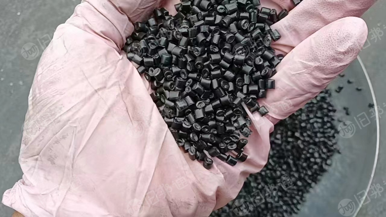 长期出售新能源吨包pp颗粒,黑色,可注塑拉丝改性