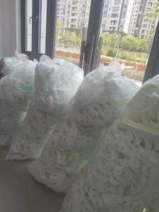 长期出售鞋子海绵下脚料,每个月5-6吨货,厂在福建南平