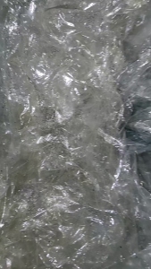 出售PET服装膜，透明带黑点重胶膜，压包好，月供80吨