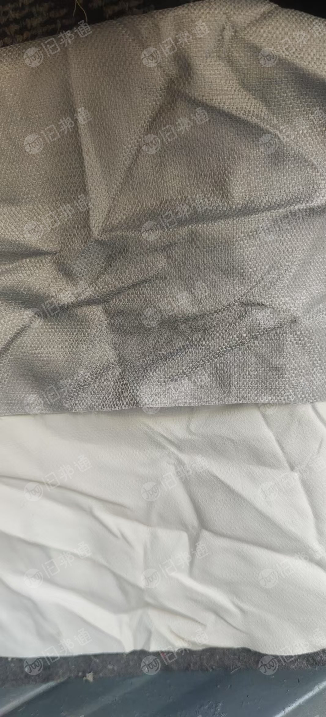 长期出售涤纶废布,单面胶,现货30吨,货在山东青岛