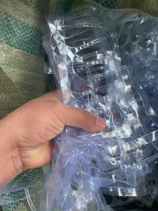 出售透明软质pvc边角料,34油份的