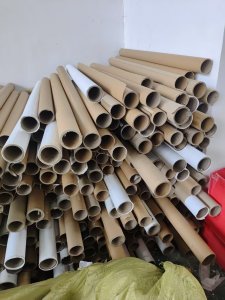 长期出售二手纸管，内径7.0cm，多种厚度，长度1米以上