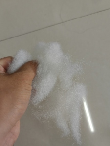 长期回收开松好的丝绵,再生棉,要求3维的,填充枕芯用