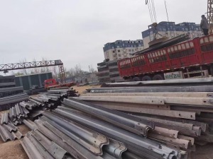 出售高速路下来的废钢材