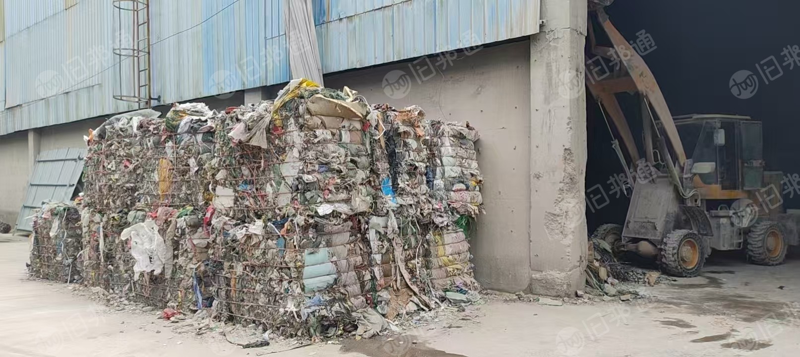 出售建筑厂下来的垃圾膜，过风选，月供600吨