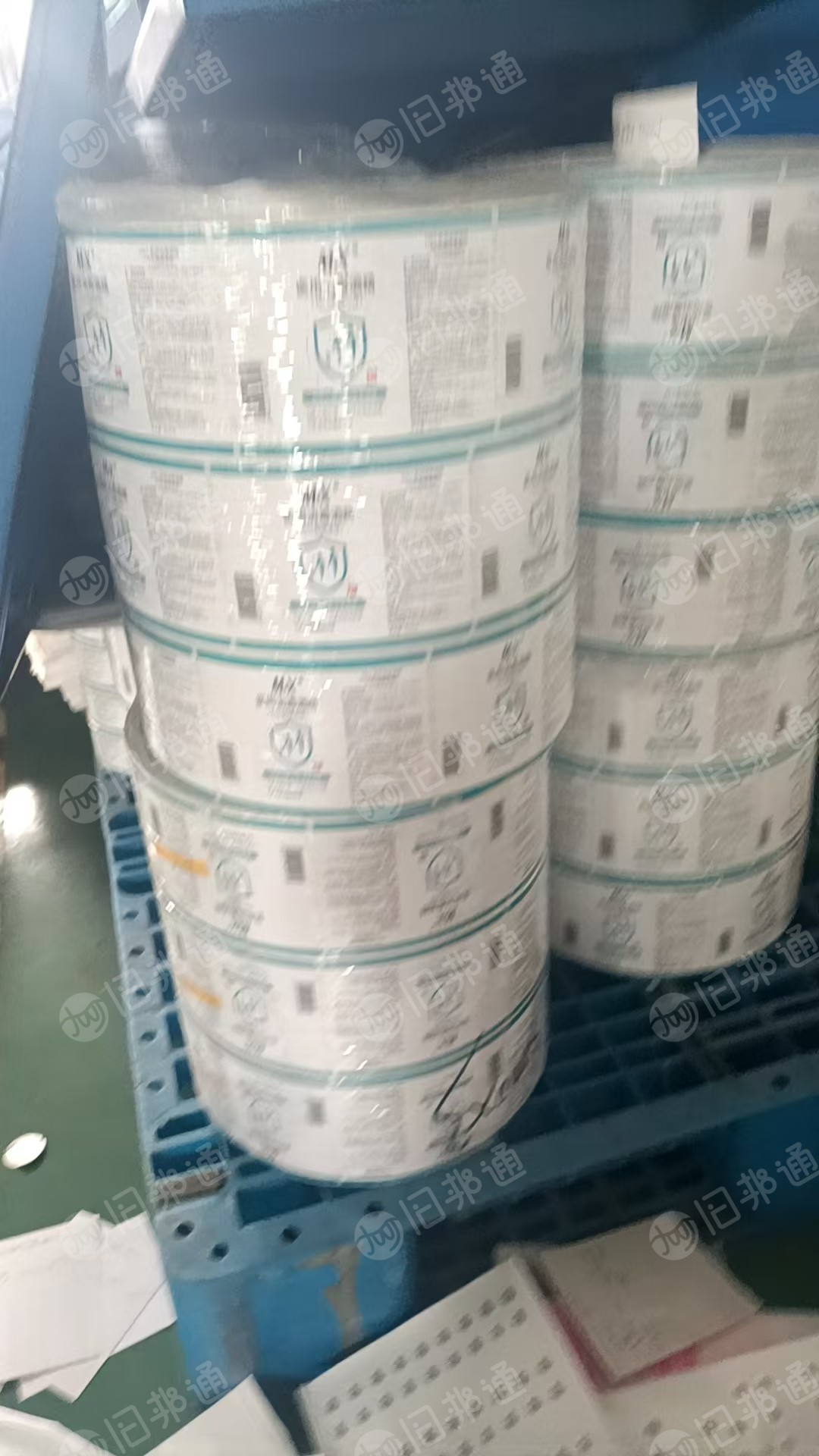 处理一批卷筒标签纸，铝箔纸，卷筒塑料膜