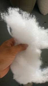 出售开松好的娃娃棉，可做填充产品用的，纯白色很干净