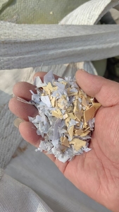 出售光片软质PVC破碎料