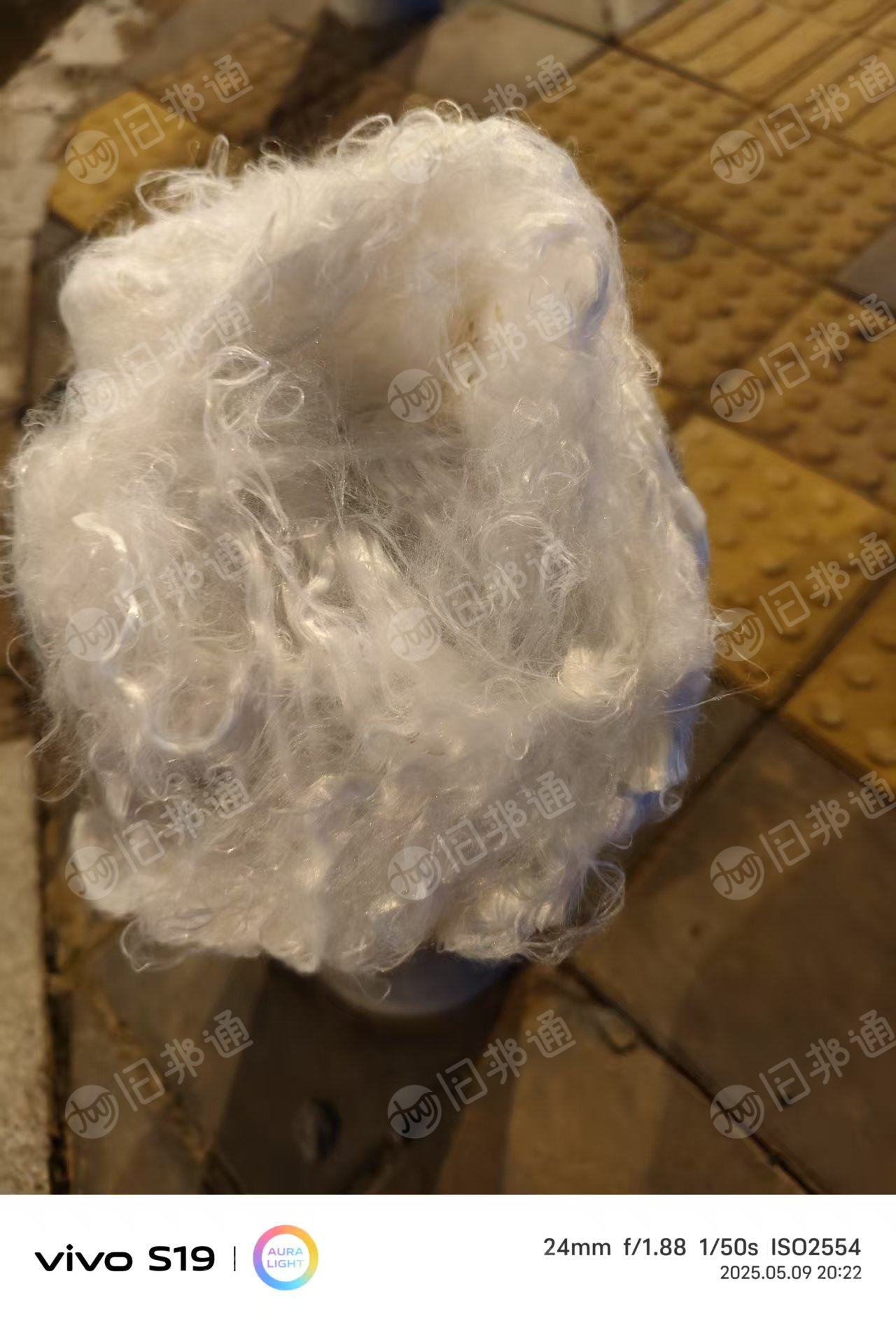 长期出售化纤厂拉坏的涤纶废丝，现货13米一车，厂在福建福州