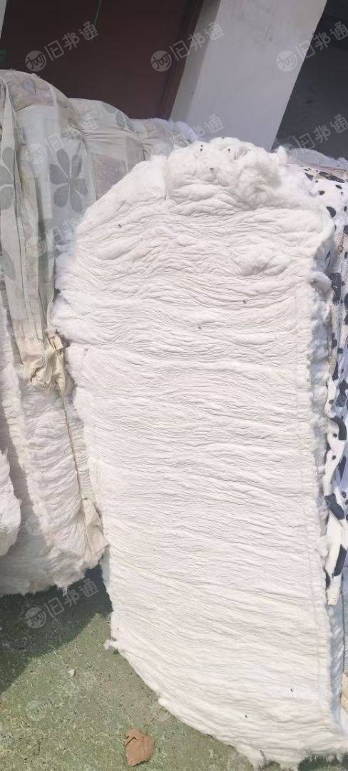 长期大量出售大白开花棉，再生棉，大白棉，月供50吨左右