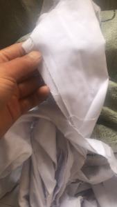 长期出售废布料，棉布，白烟布，四面弹等，货在山东济宁