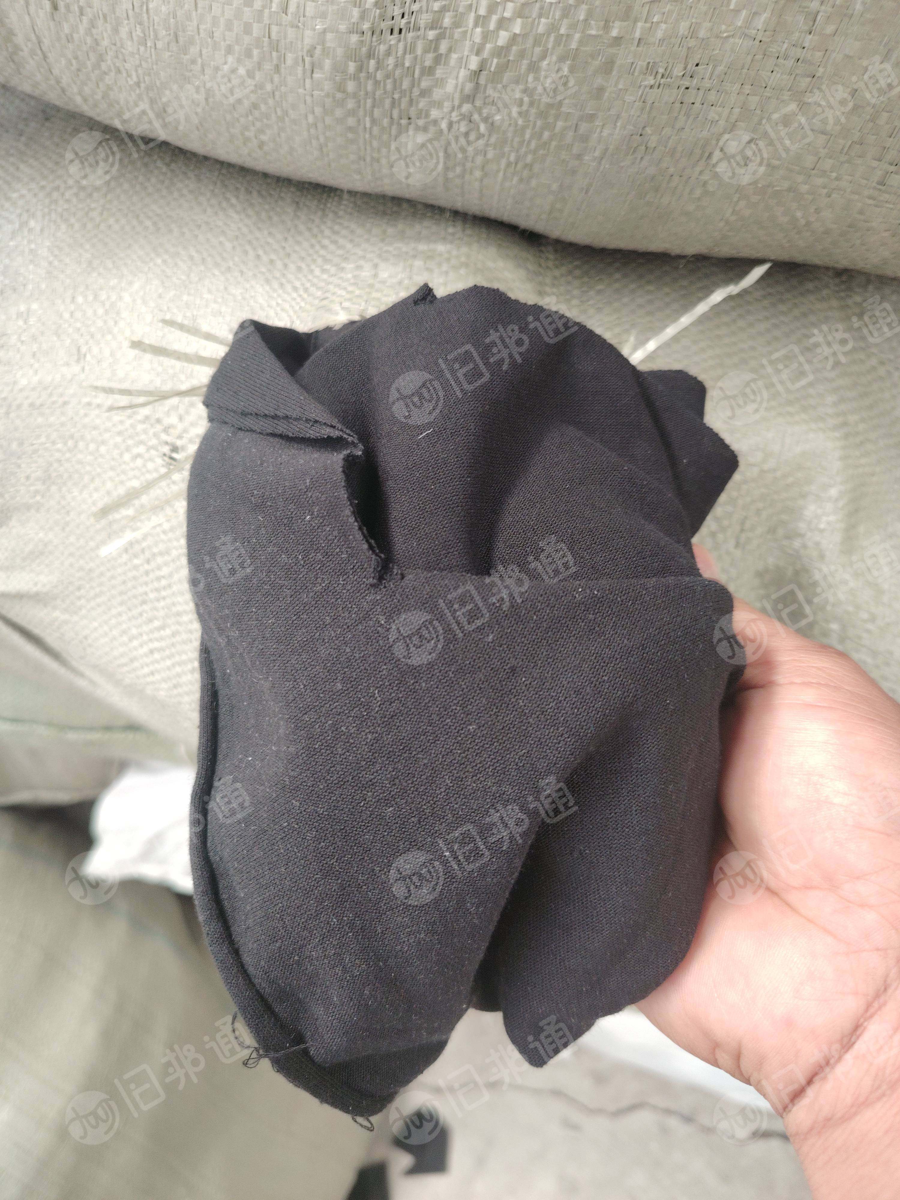 长期出售黑涤棉废布,每个月有10吨左右