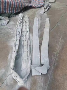 长期出售涤纶除尘布袋，现货100多吨，未清洗